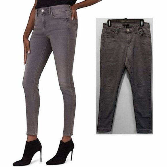 Forever 21 Grey Skinny Crop Jeans size 27 - Picture 1 of 12